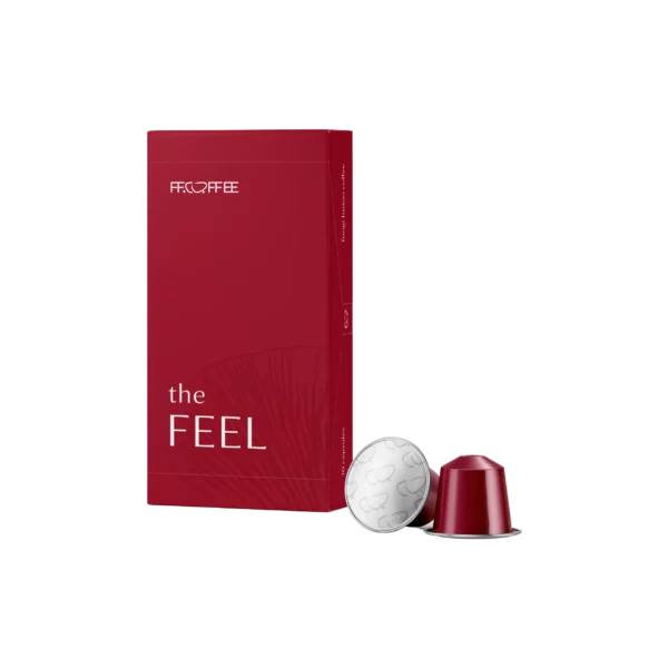 THE FEEL mushroom coffee package