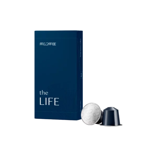 THE LIFE mushroom coffee package