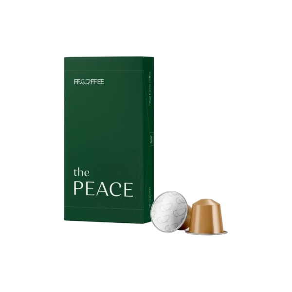 THE PEACE mushroom coffee package