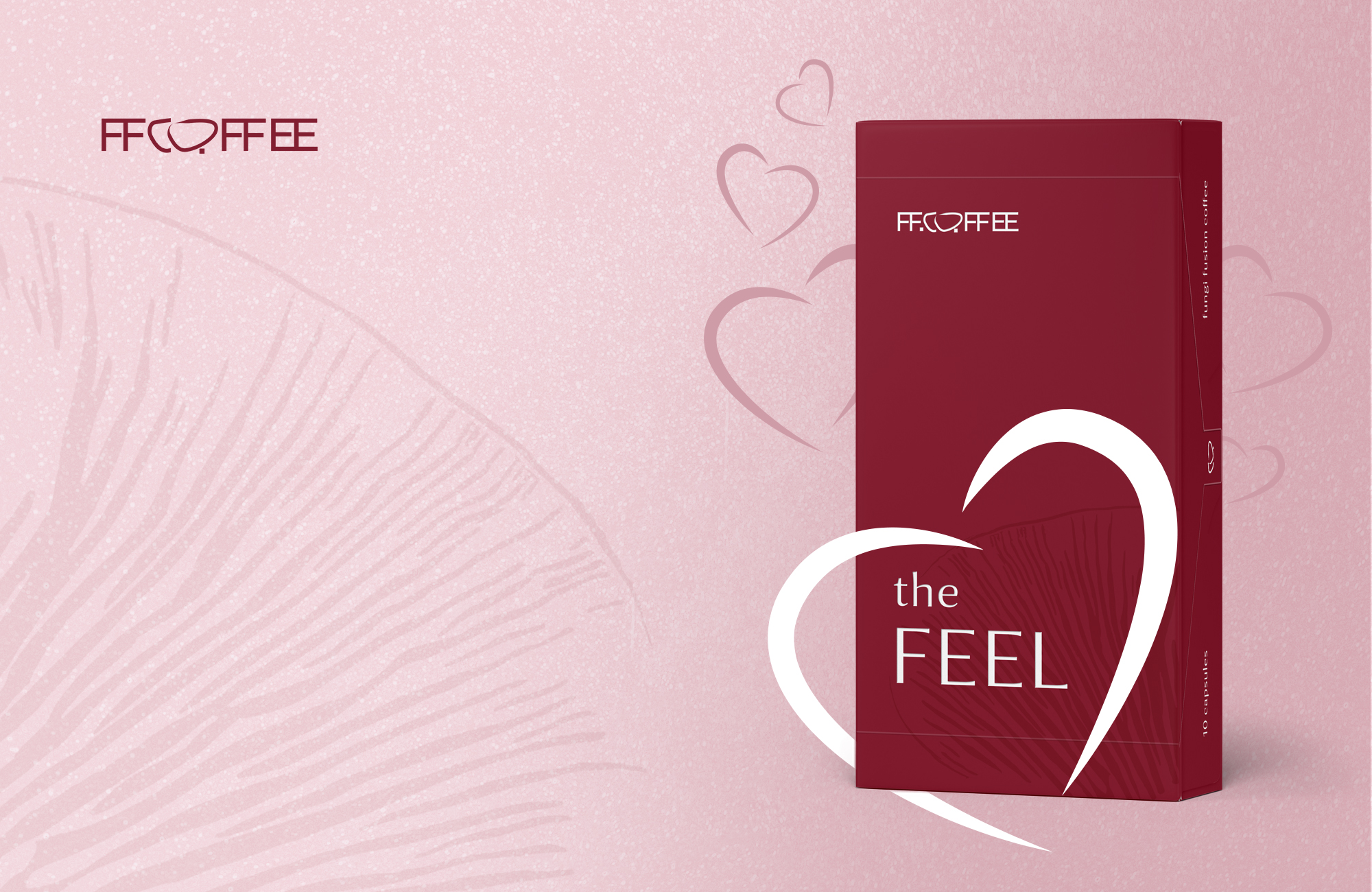 The Feel mushroom coffee package