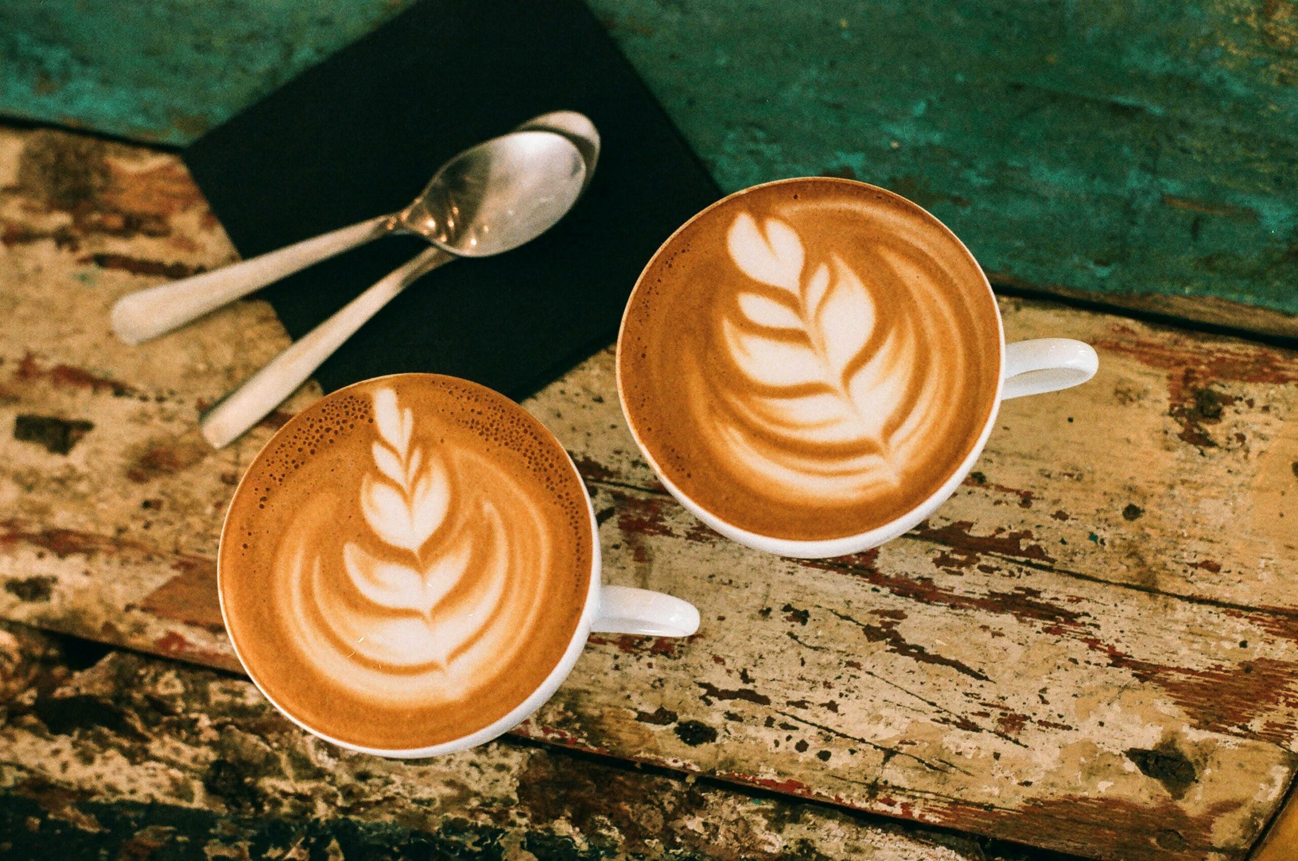 Mushroom Coffee Cup on a wooden table